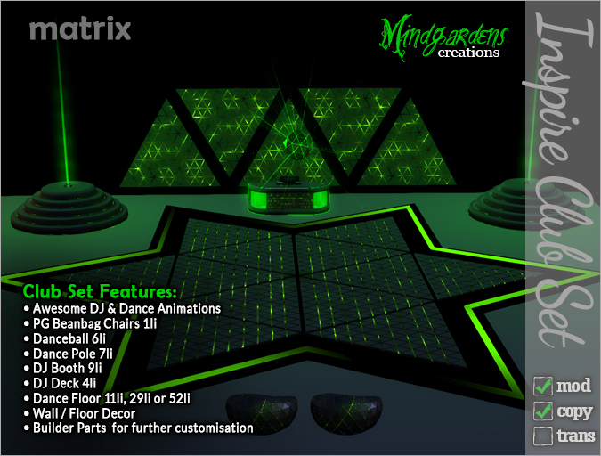 Inspire Club Furniture Set - Matrix