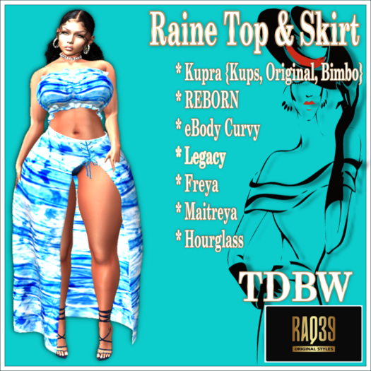 [R39] Raine Top & Skirt-TDBW