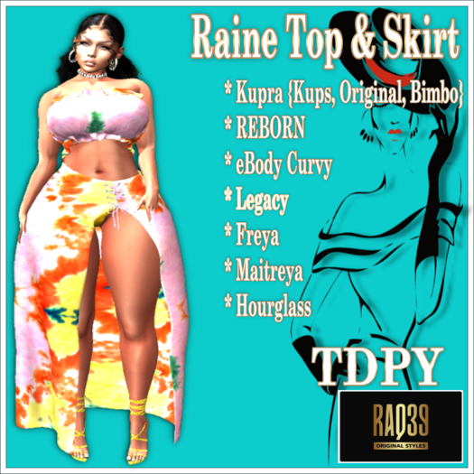 [R39] Raine Top & Skirt-TDPY