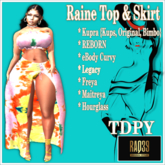 [R39] Raine Top & Skirt-TDPY