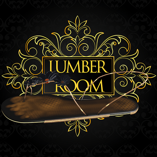 Lumber Room Sandal "Flowers" Black Edition