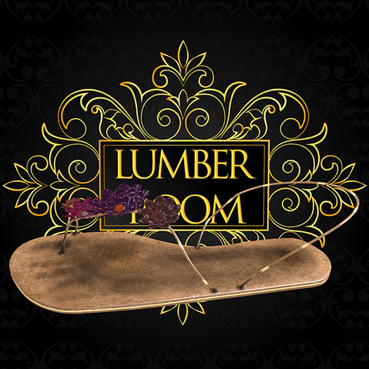 Lumber Room Sandal "Flowers" Crystal Edition