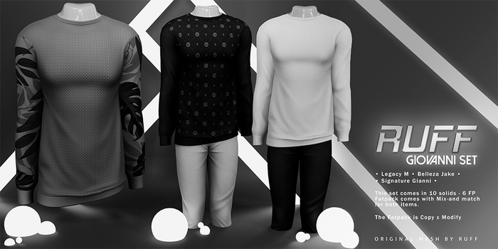 RUFF - Giovanni Pants [DEMO]