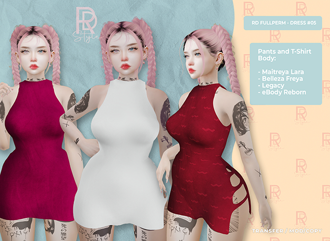 RD Fullperm - Dress #05 - 50% OFF