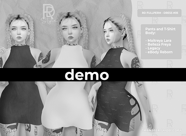 DEMO - .RD Fullperm - Dress #05