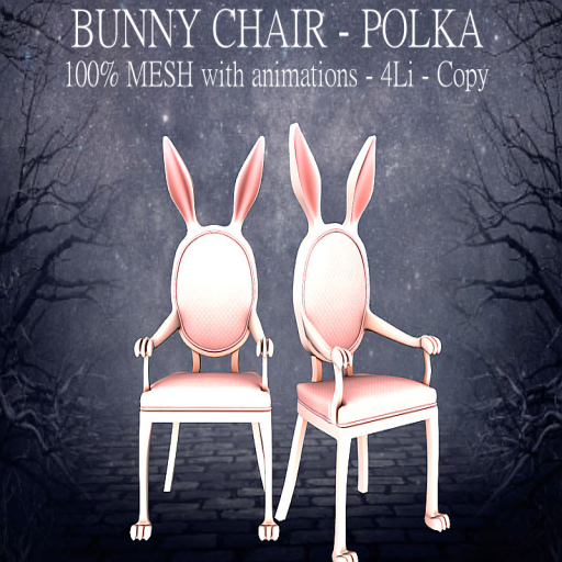 LOVE - BUNNY CHAIR - POLKA 