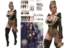 =Zenith=Criminal Police SET KHAKI+BEGIE