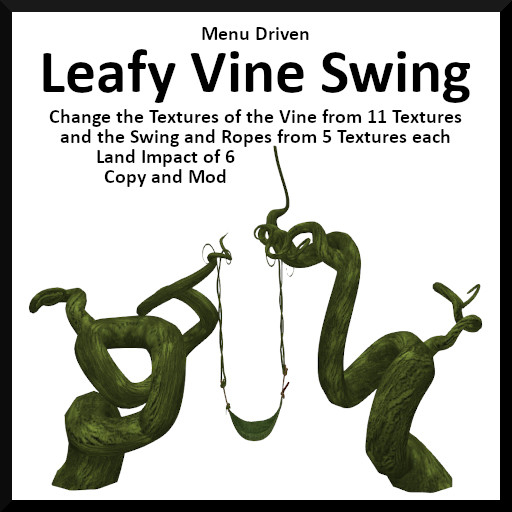Menu Driven Leafy Vine Swing