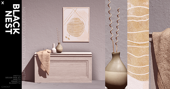 BLACK NEST / Hiljainen Hallway Collection