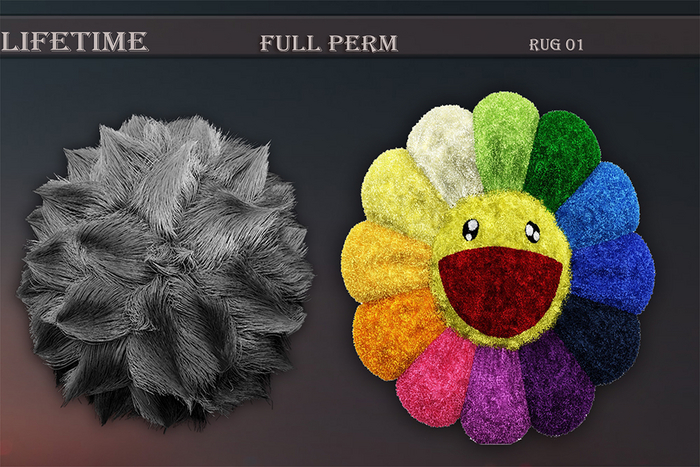 LIFETIME Full Perm 2 Models Rug 01