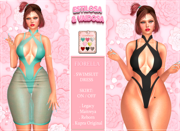 ESTILOSA & VAIDOSA - FIORELLA SWIMSUIT DRESS 