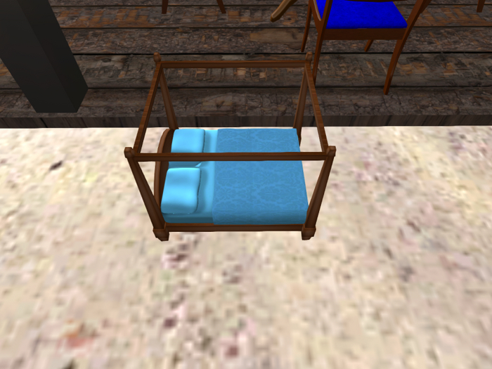 Kitty Bed - Blue