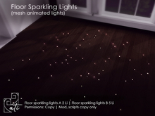 ati: Floor sparkle lights: mesh animated lights