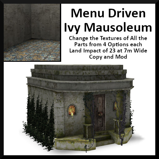 Menu Driven Ivy Mausoleum