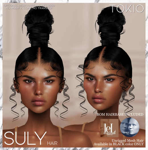 TOKIO Hair - SULY Alpha Hair - Black