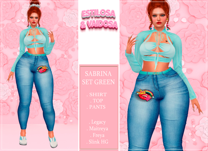 ESTILOSA & VAIDOSA - SABRINA SET GREEN