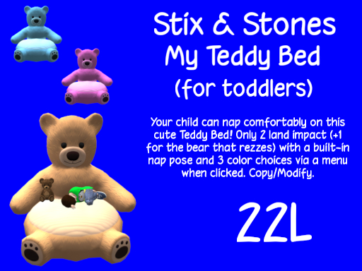 ~S&S~ My Teddy Bed (add)