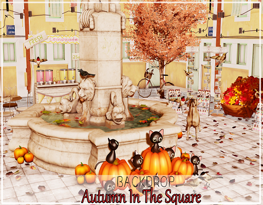 .::Crystal::. Autumn in the Square // Backdrop
