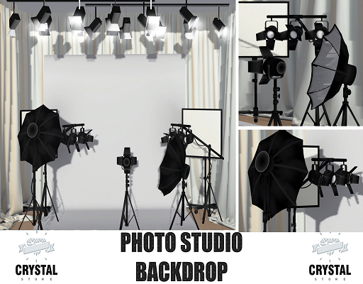 .::Crystal Poses::. Photo Studio // Backdrop