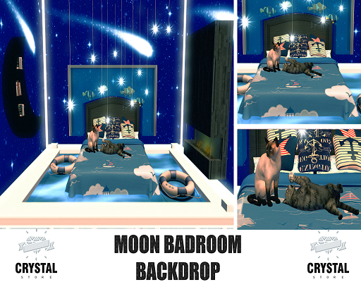 .::Crystal ::. Moon Bedroom Backdrop 