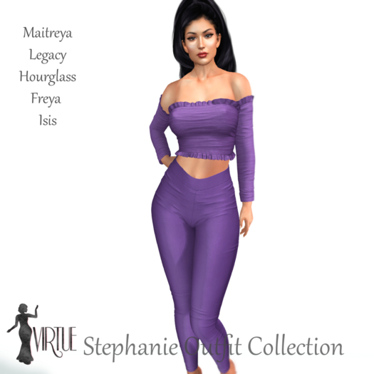 Virtue Stephanie Outfit {Purple}