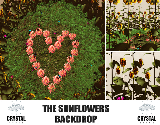 .::Crystal ::. The Sunflowers // Backdrop
