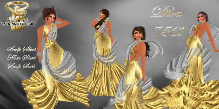 HOUSE OF BENINGBOROUGH  Diva Gold