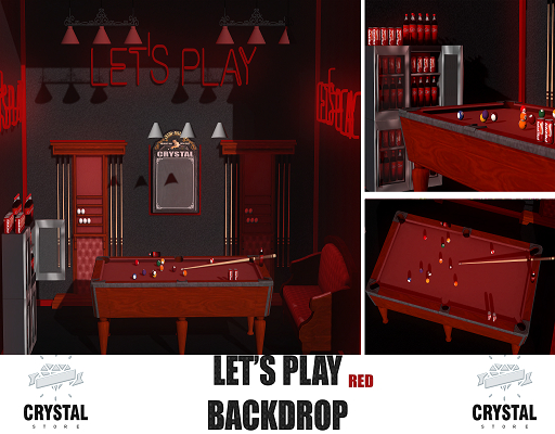 .::Crystal ::. Let's Play Backdrop [RED]