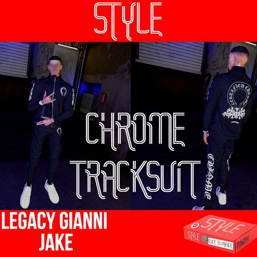 (STYLE) CHROME TRACKSUIT