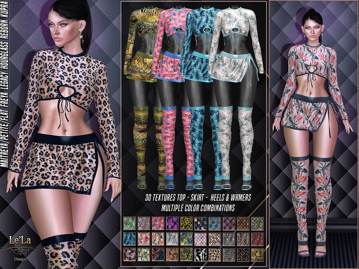 {Le'La} Divya Outfit Pattern  