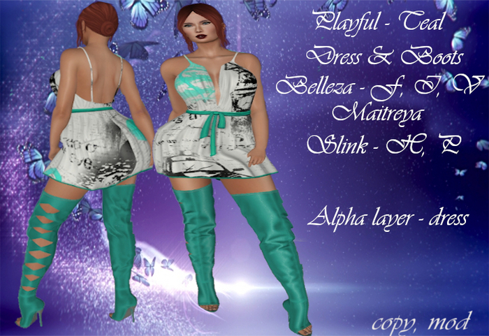 Playful - Teal
