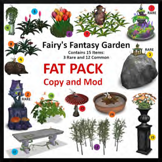 Fairy's Fantasy Garden Fat Pack