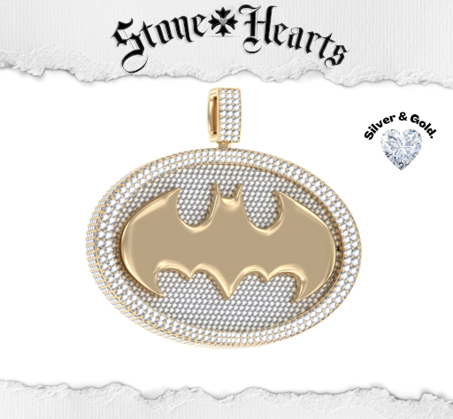 Stone X Hearts -  "Bat"Man Piece