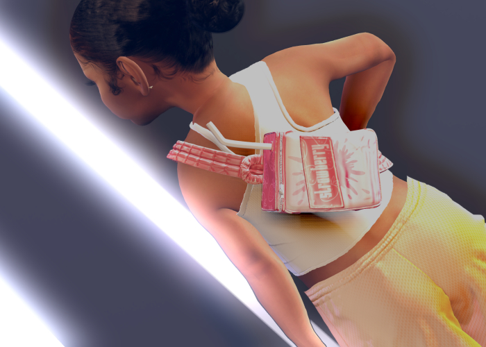 -JUVE- JuiceBox Bag (Strawberry) 