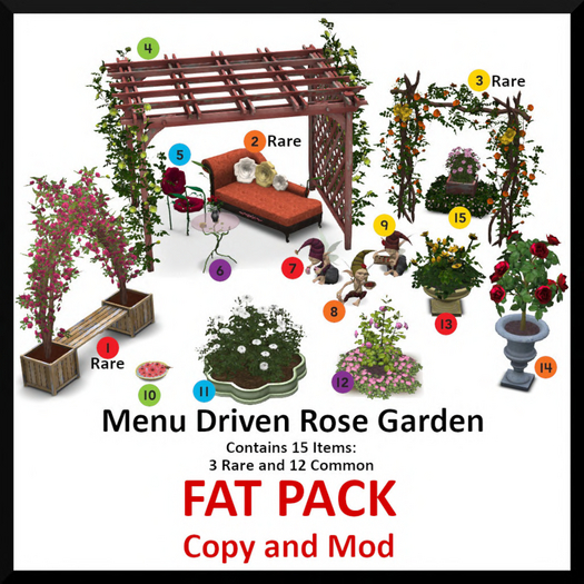 Rose Garden Set - Fat Pack