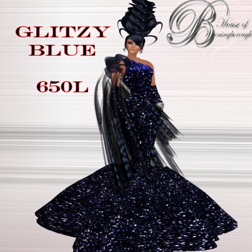 HOUSE OF BENINGBOROUGH  Glitzy Blue