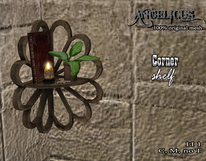 ::ANGELICUS:: Corner shelf