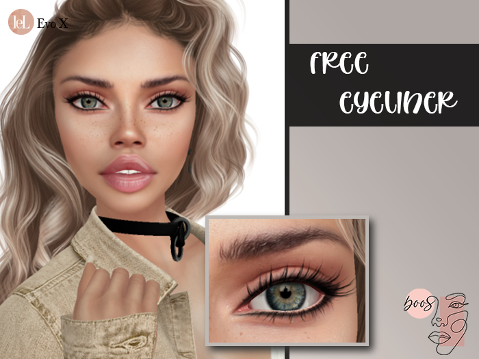 BooS Free Eyeliner - Lelutka Evo X