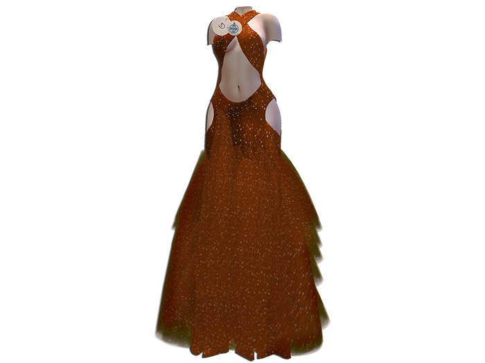 SENTINUS - Meduza Gown ORANGE