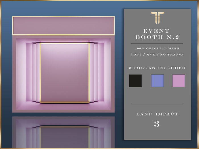 Tville - Event Booth N.2 PACK