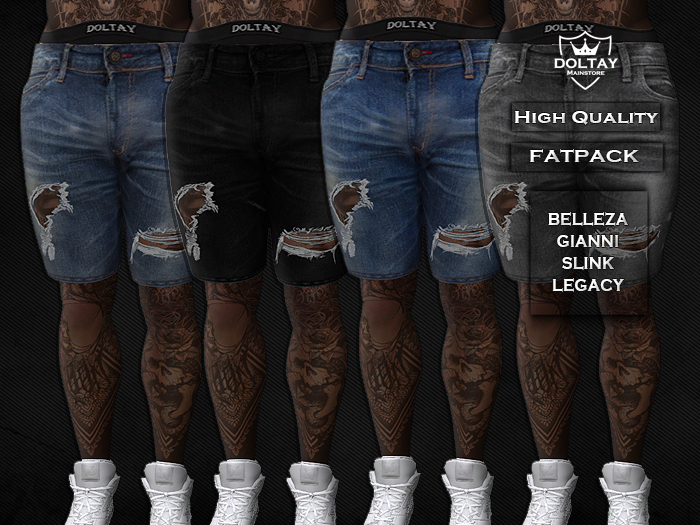 DY: [DEMO] Fit Jeans Short Fatpack