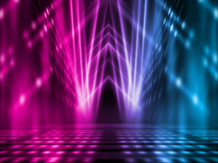 Neon Stage Lighting Texture