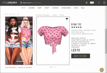 .miss chelsea. Dyan Tee Strawberry