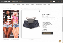 .miss chelsea. Dyan Shorts Petrol