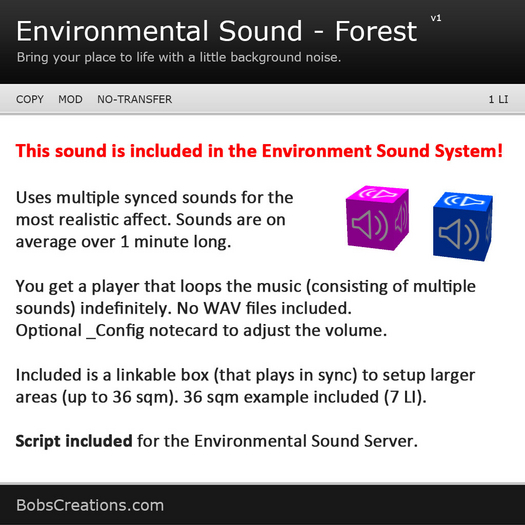 Environmental Sound - Forest 