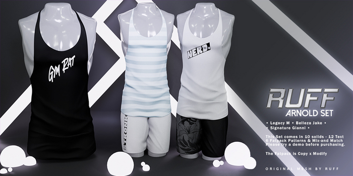 RUFF - Arnold Shorts [Fatpack]