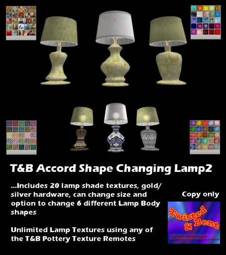 T&B Shape/Texture Changing Accord Lamp2