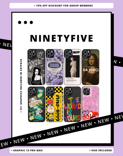 NinetyFive - Graphic 13 Pro Max [FATPACK]