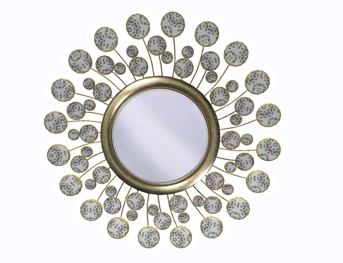 Bubble Sunburst Mirror - Wish