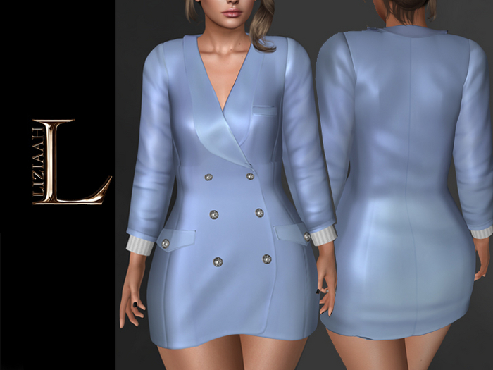 [LIZ] Rae blazer Maitreya & Legacy {Azure}